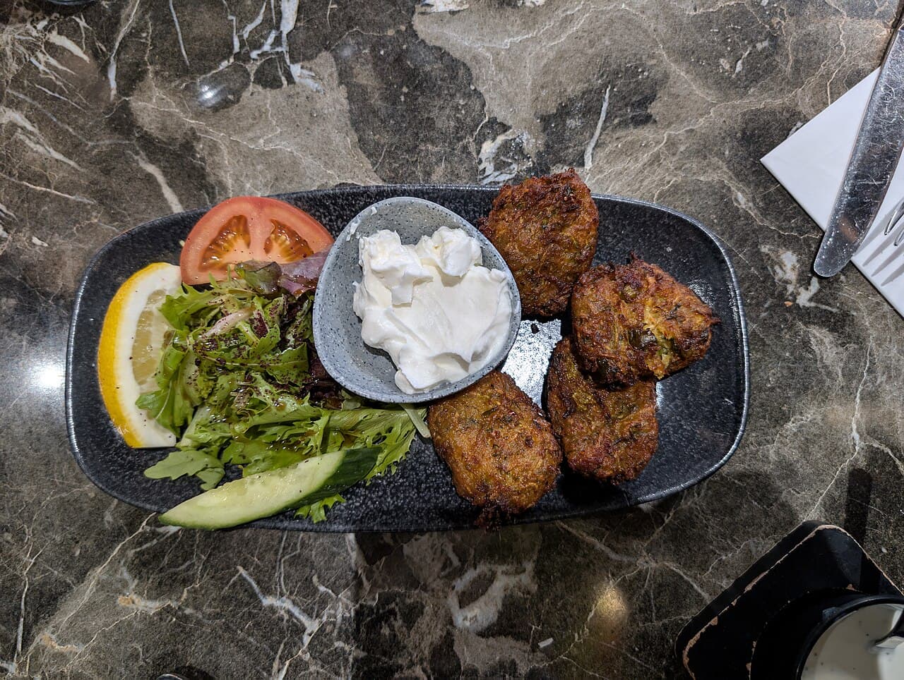 Mücver (Turkish Zucchini Fritters)