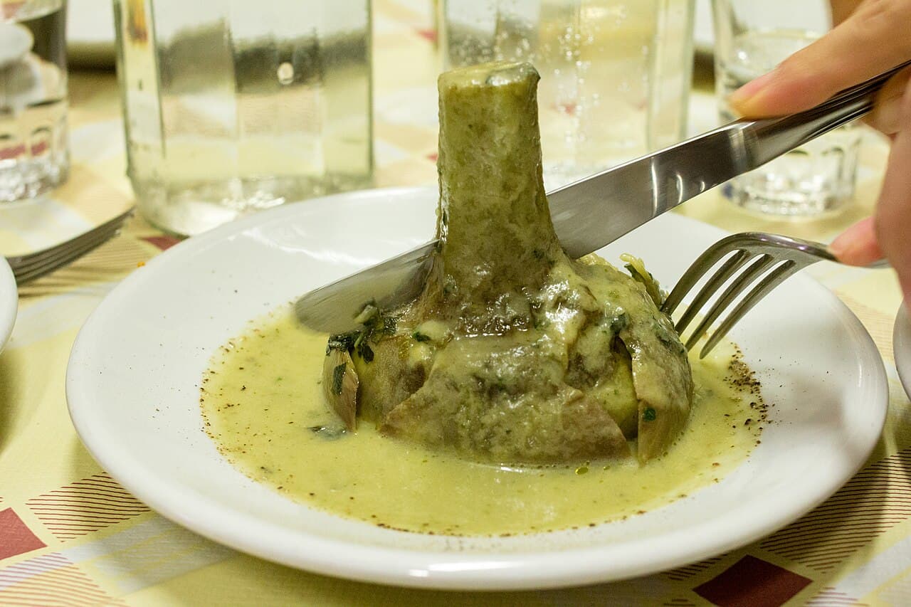 Carciofi alla Romana (Roman-Style Artichokes)